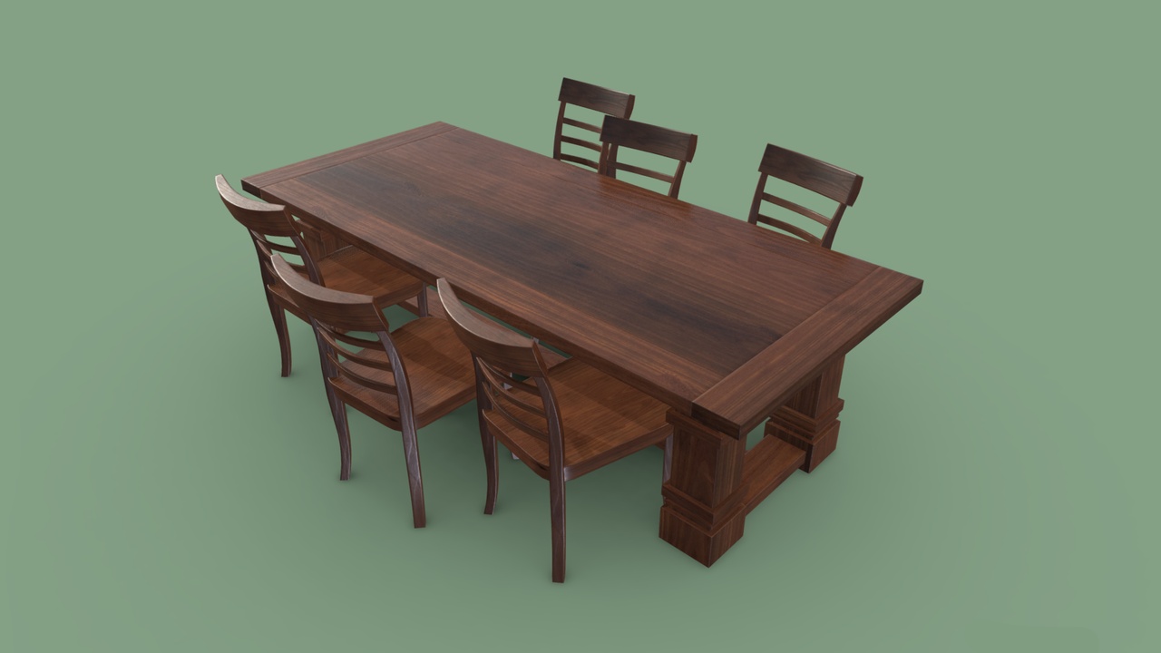 Media 1 for listing Dining Room Table And Chair