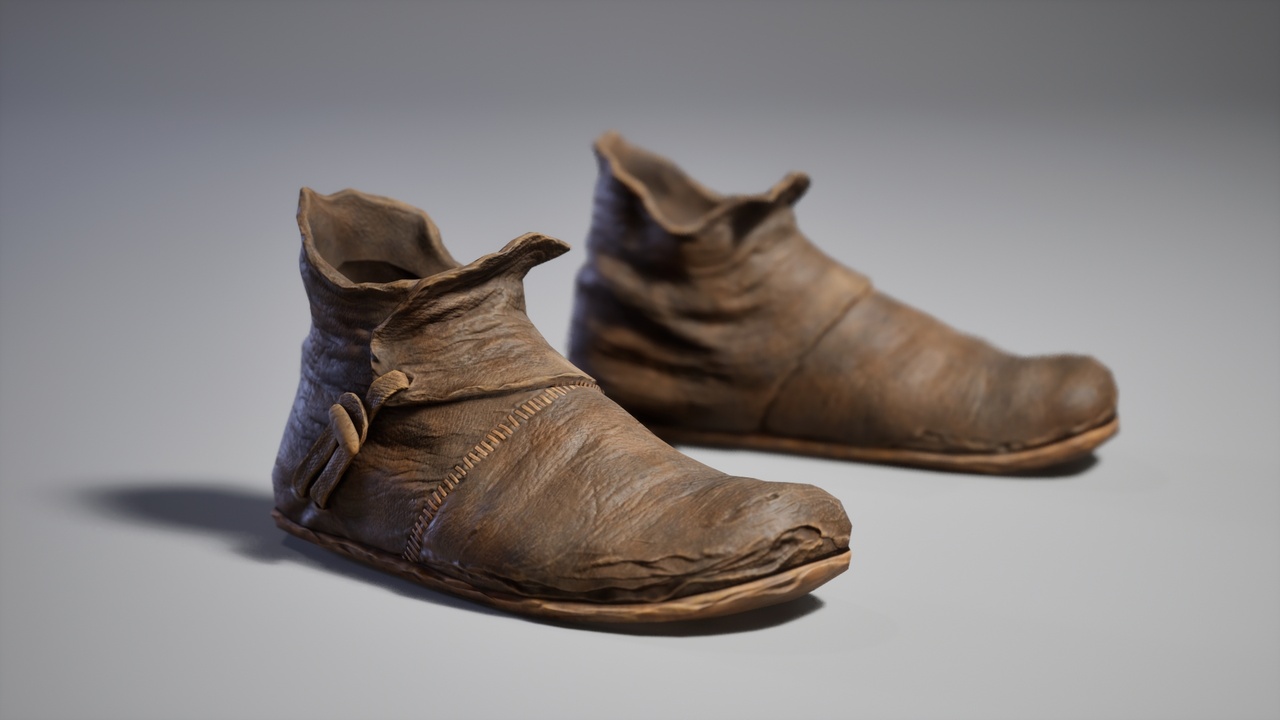 Media 1 for listing MetaHuman Medieval Shoes