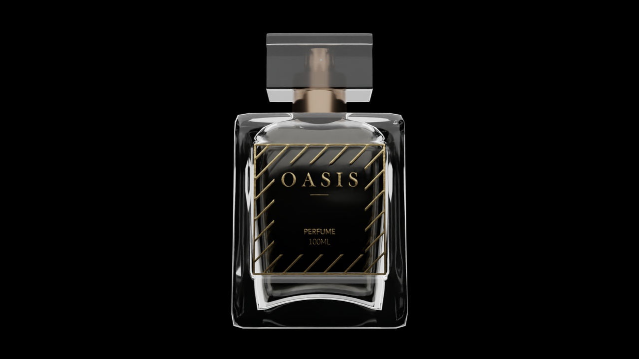 Media 1 for listing Luxurious Perfume Bottle (Glass)