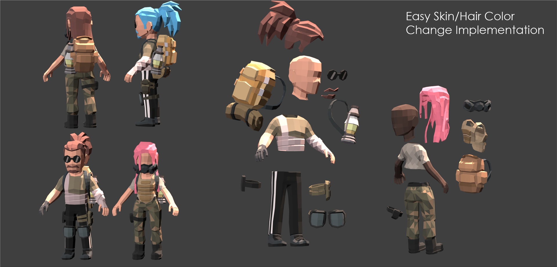 Media 1 for listing Stylized | LowPoly Characters