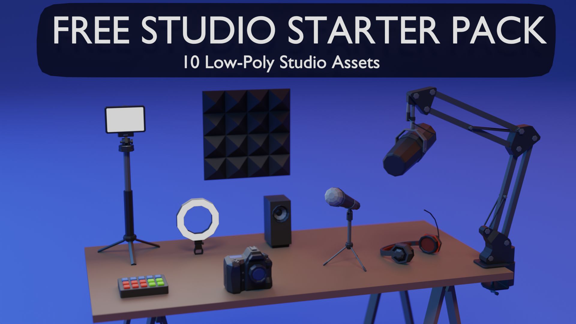 Free Studio Starter Pack | Fab