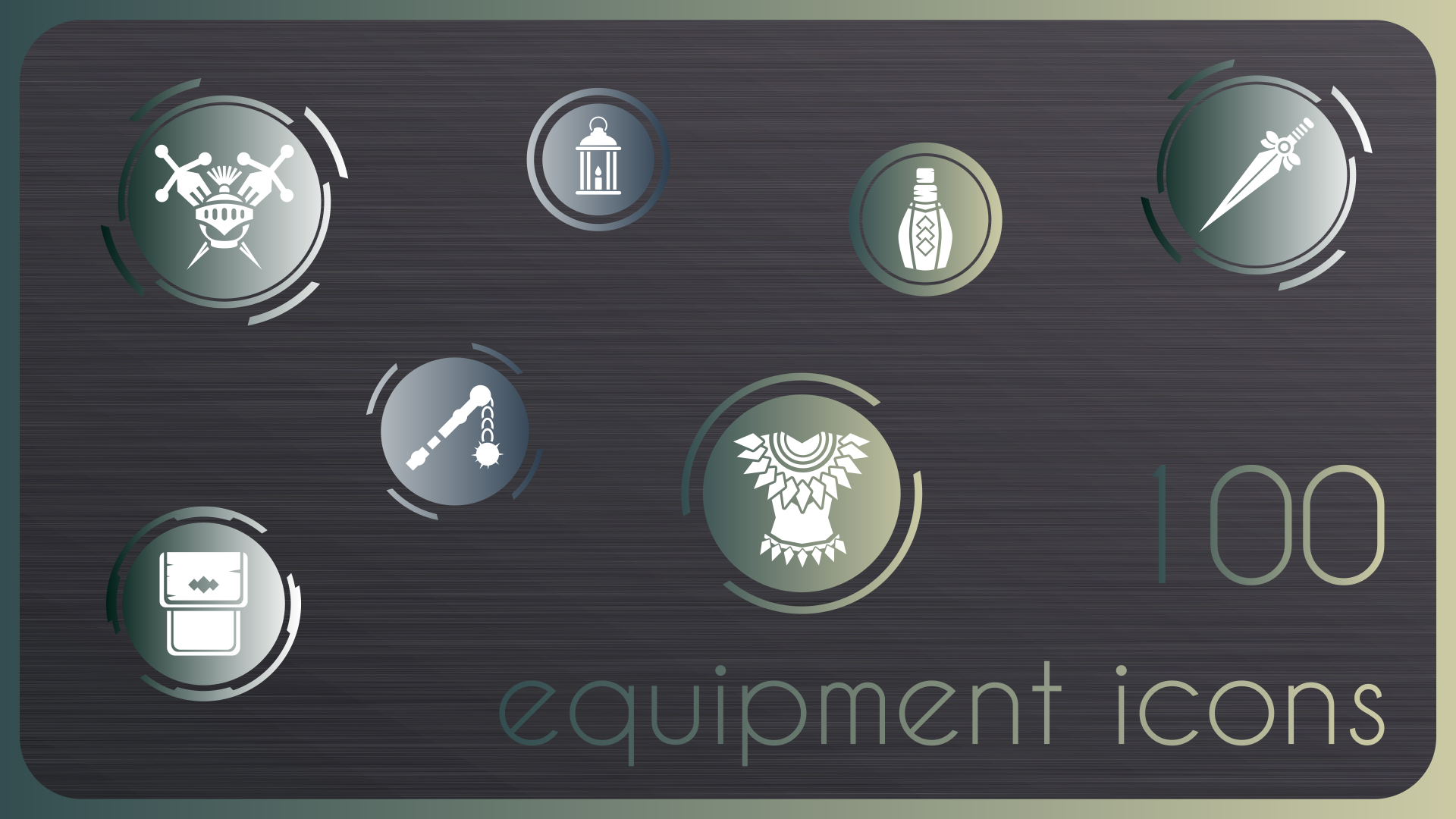 Customisable Icon Pack: Equipment | Fab