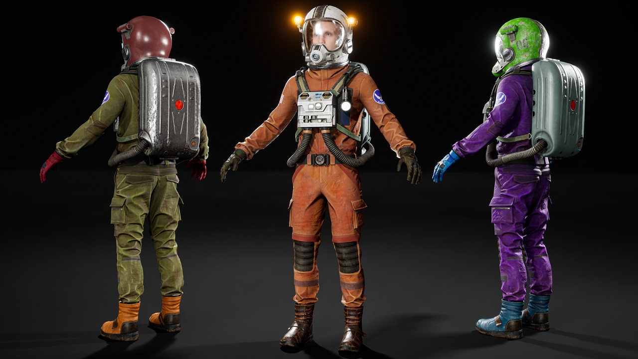 Media 1 for listing space suit - metahuman