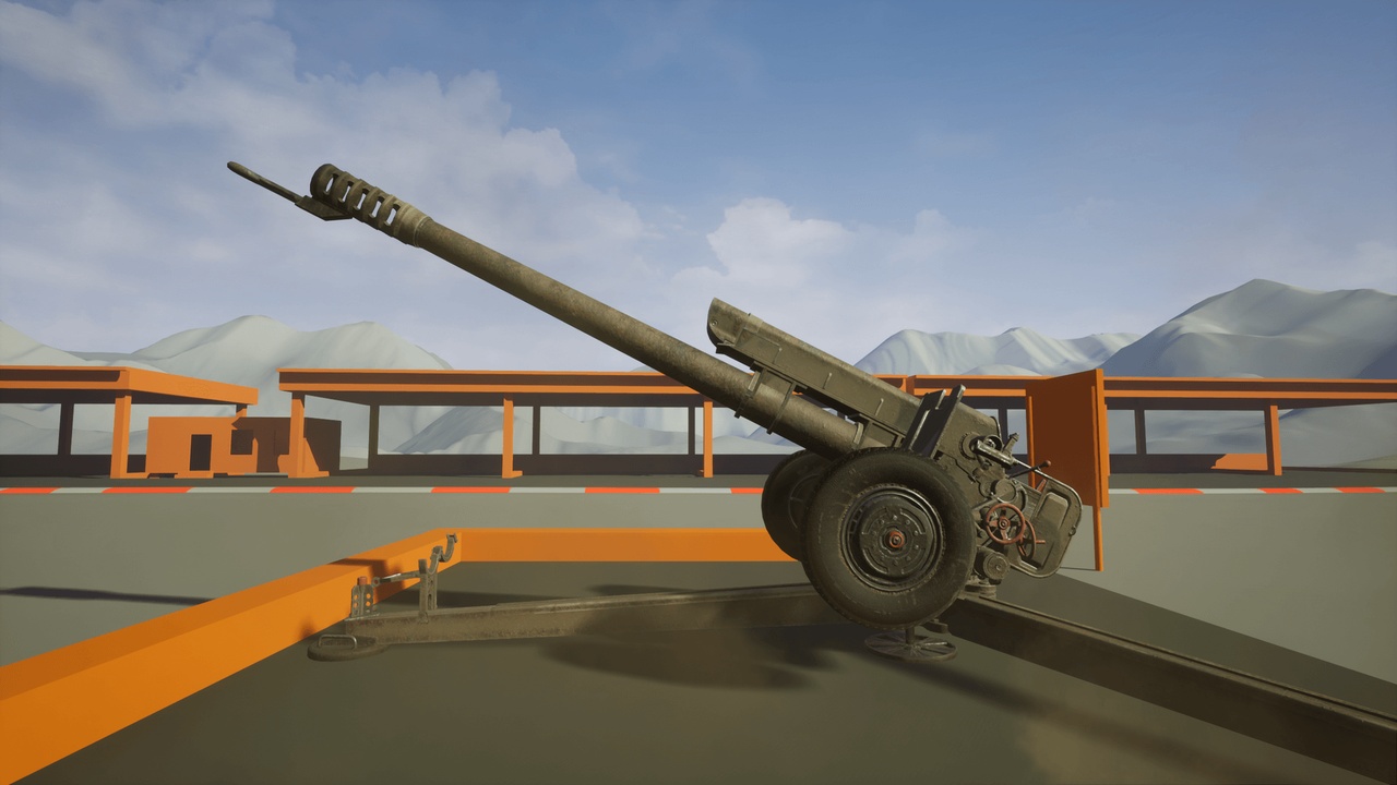 Media 1 for listing Stationary weapon : 122mm howitzer 30D