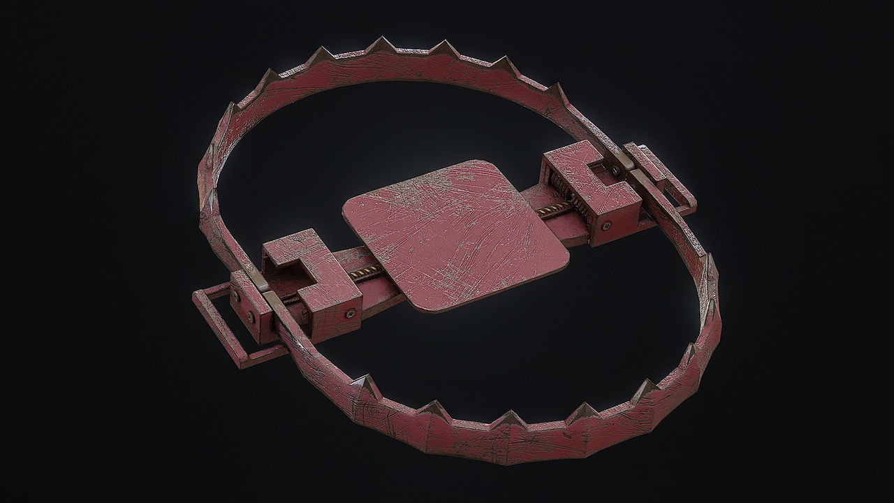 Media 1 for listing Game Ready Trap Rig&Animation