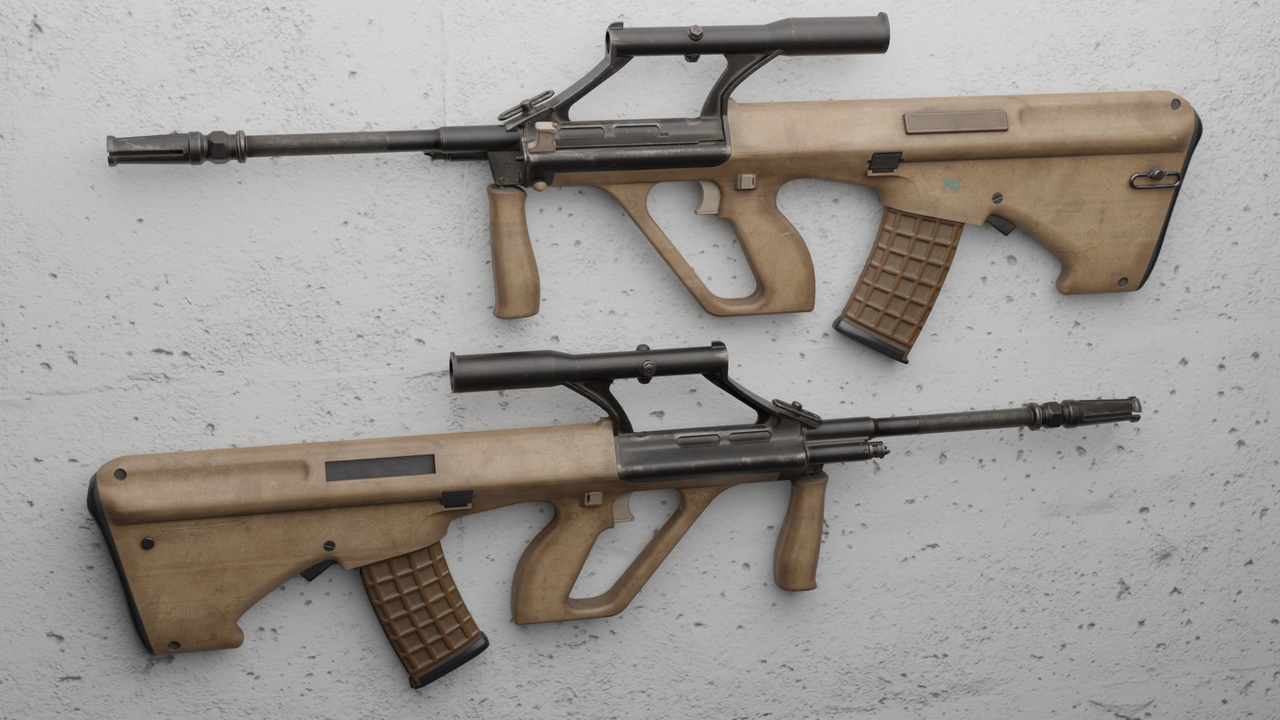 Медиа 1 для объявления AUG Assault Rifle
