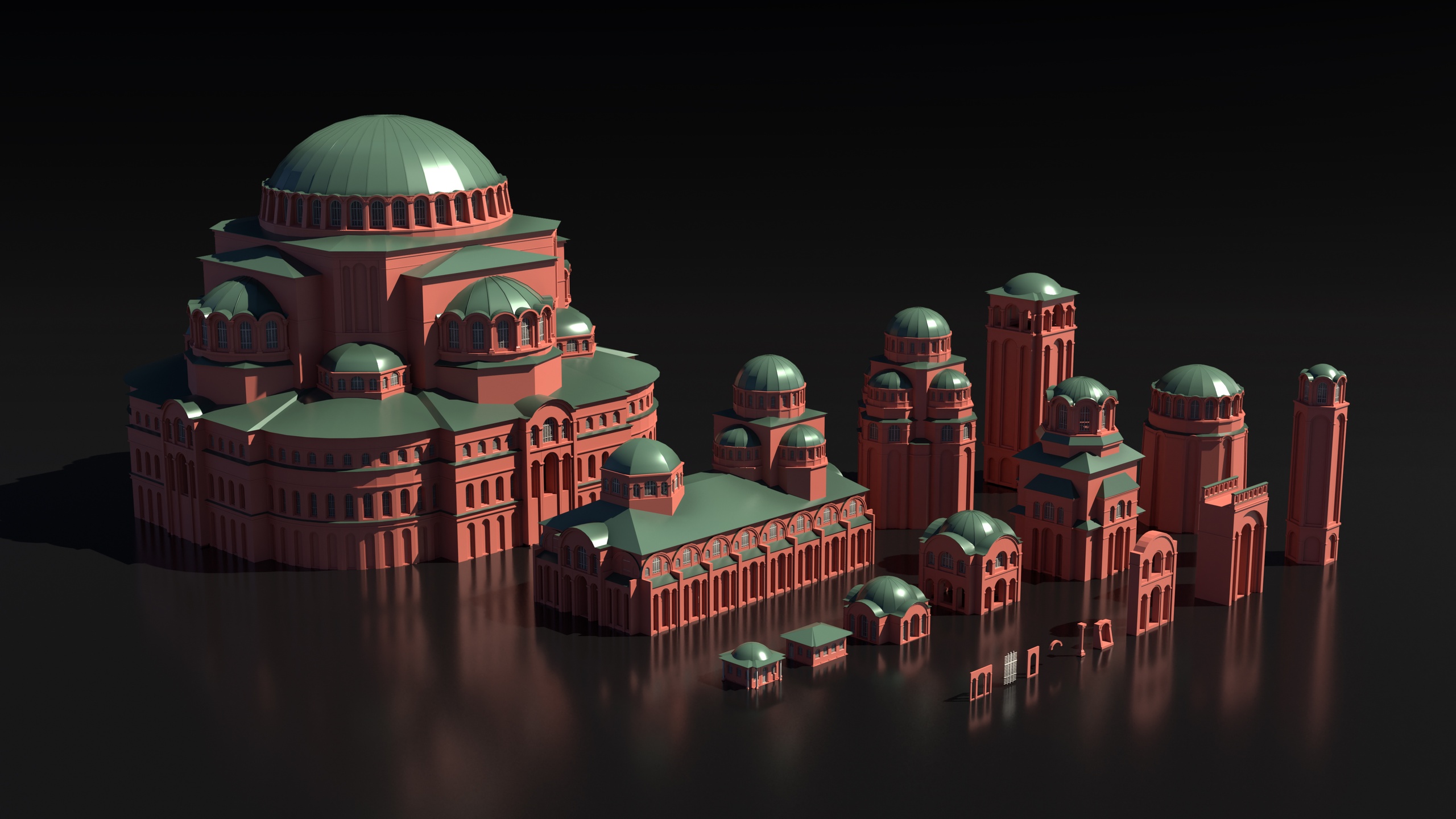 Media 1 for listing Byzantine kitbash set