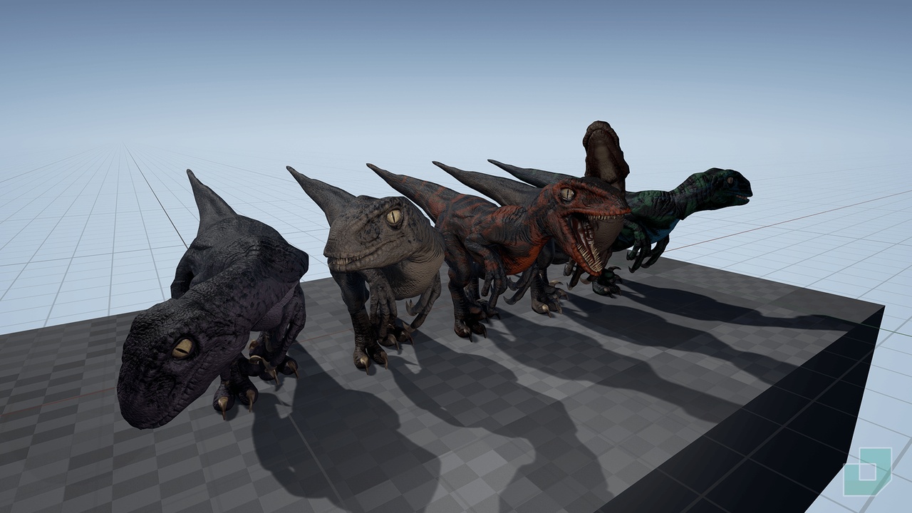 Media 1 for listing Raptor & T-Rex