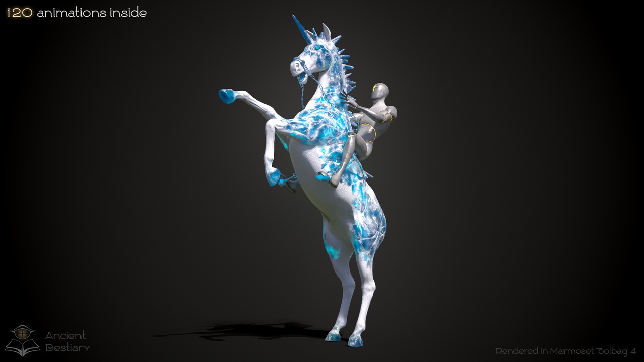 Media 1 for listing Frozen Horse