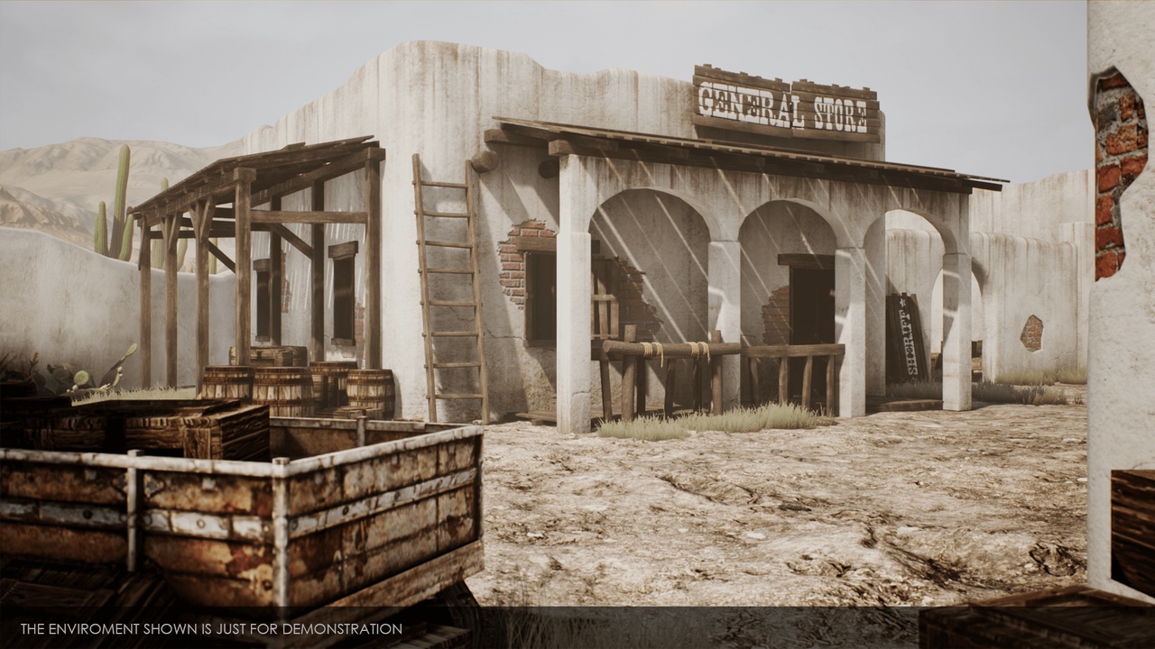 商品 Old West Town 的媒体 1