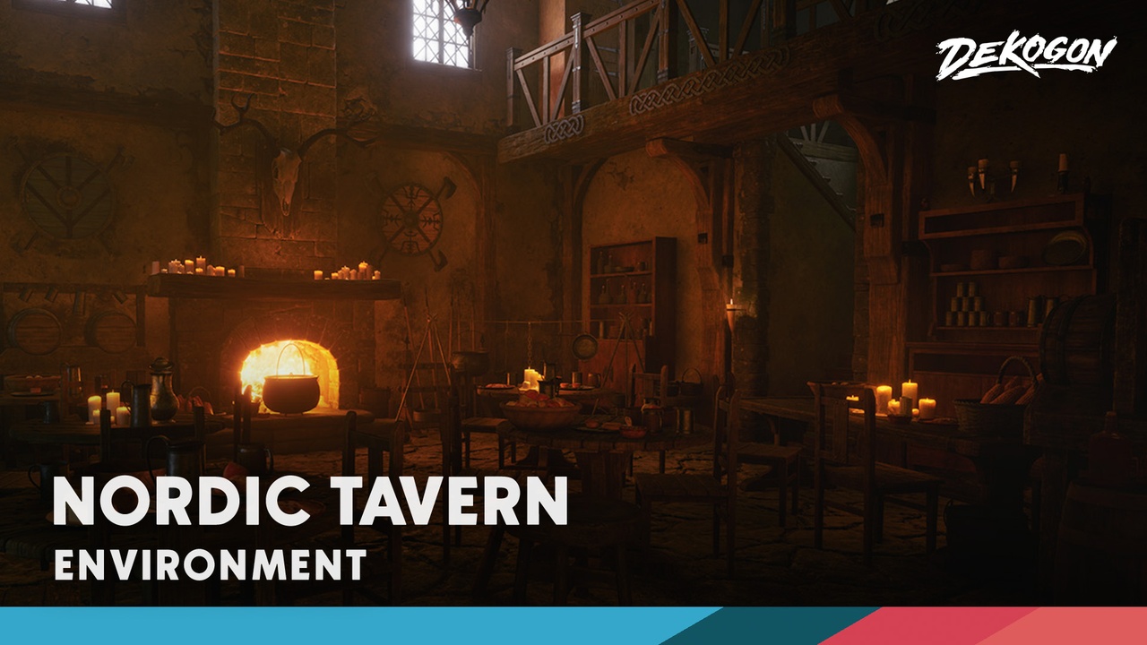 商品 Nordic Medieval Tavern 的媒体 1