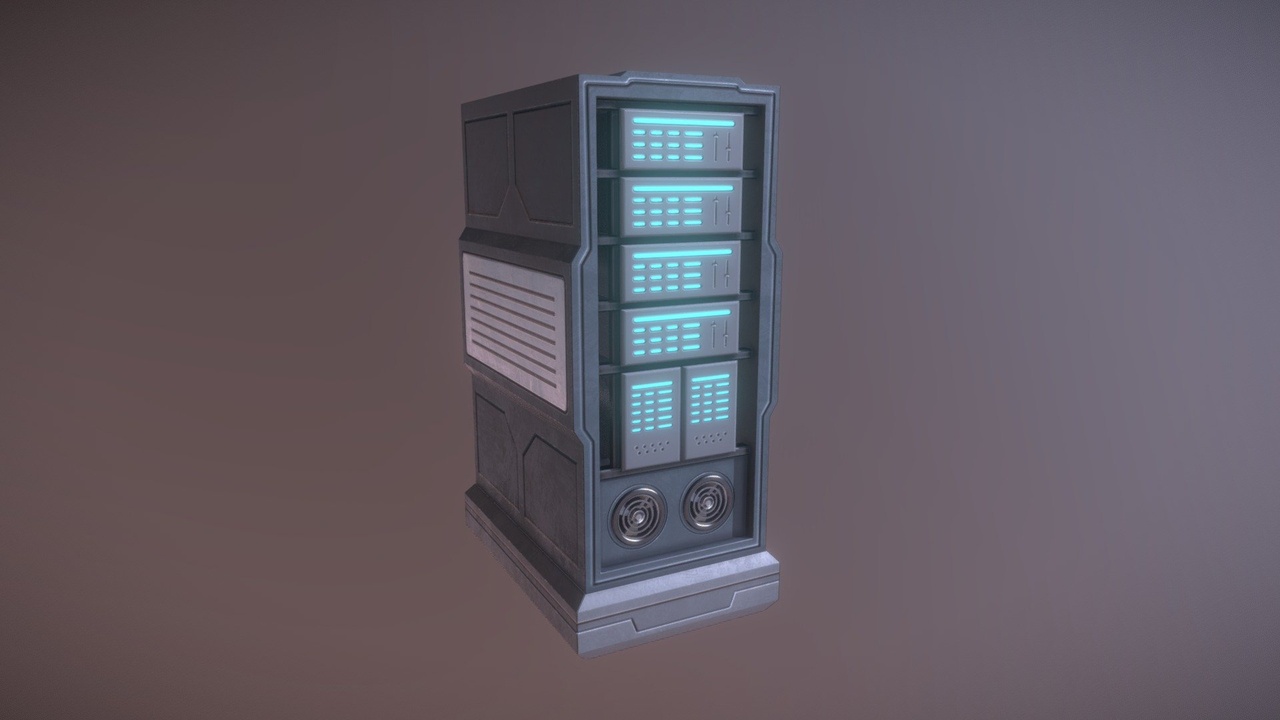 Sci Fi Server Rack | Fab