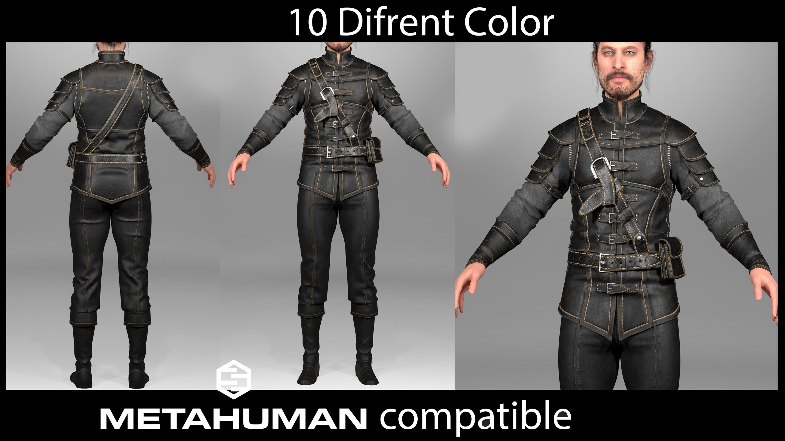 Media 1 for listing Medieval Leather Armor