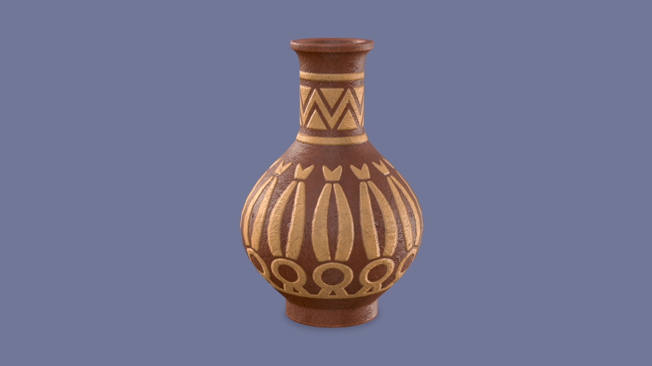 Media 1 for listing Egyptian Vase_9