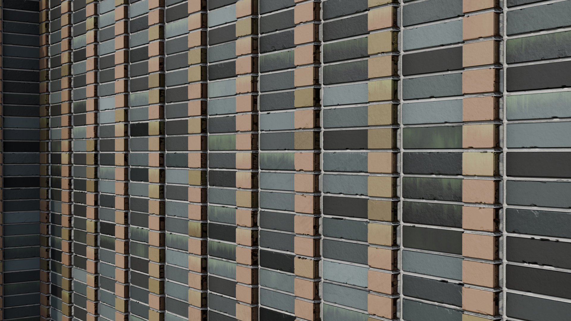 Realistic PBR material. The brick wall #23 | Fab