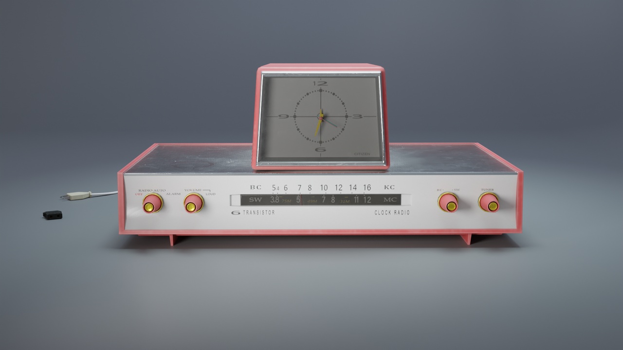 Media 1 for listing Vintage Clock Radio