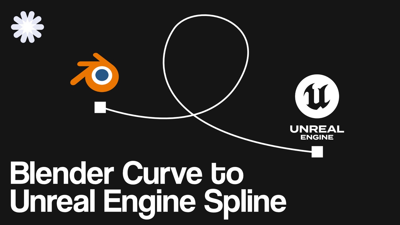 Media 1 for listing Blender Curve to Unreal Engine Spline