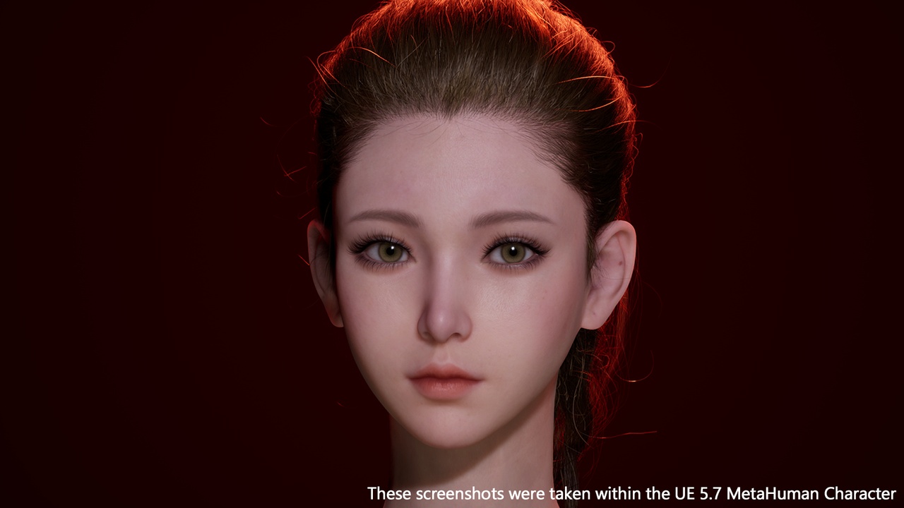 Media 1 for listing Asian Girl 04 - MetaHuman