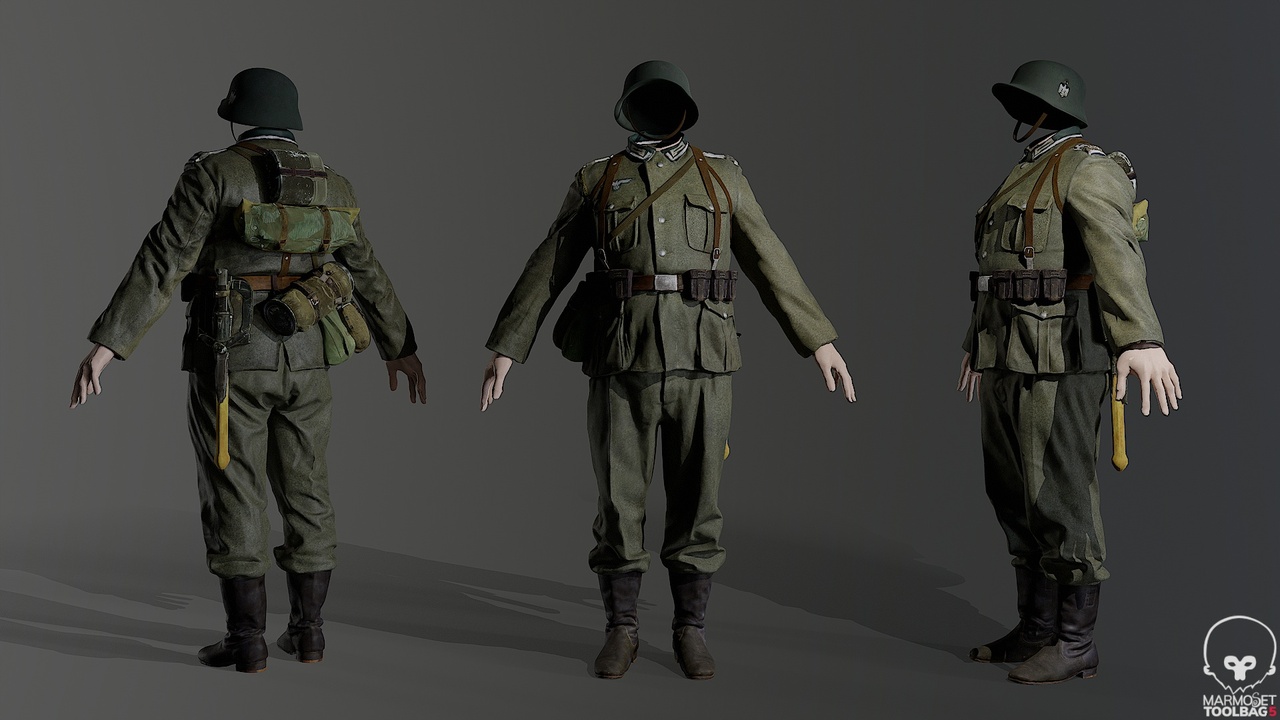 SS soldier of Germany uniform ilanı için 1. medya