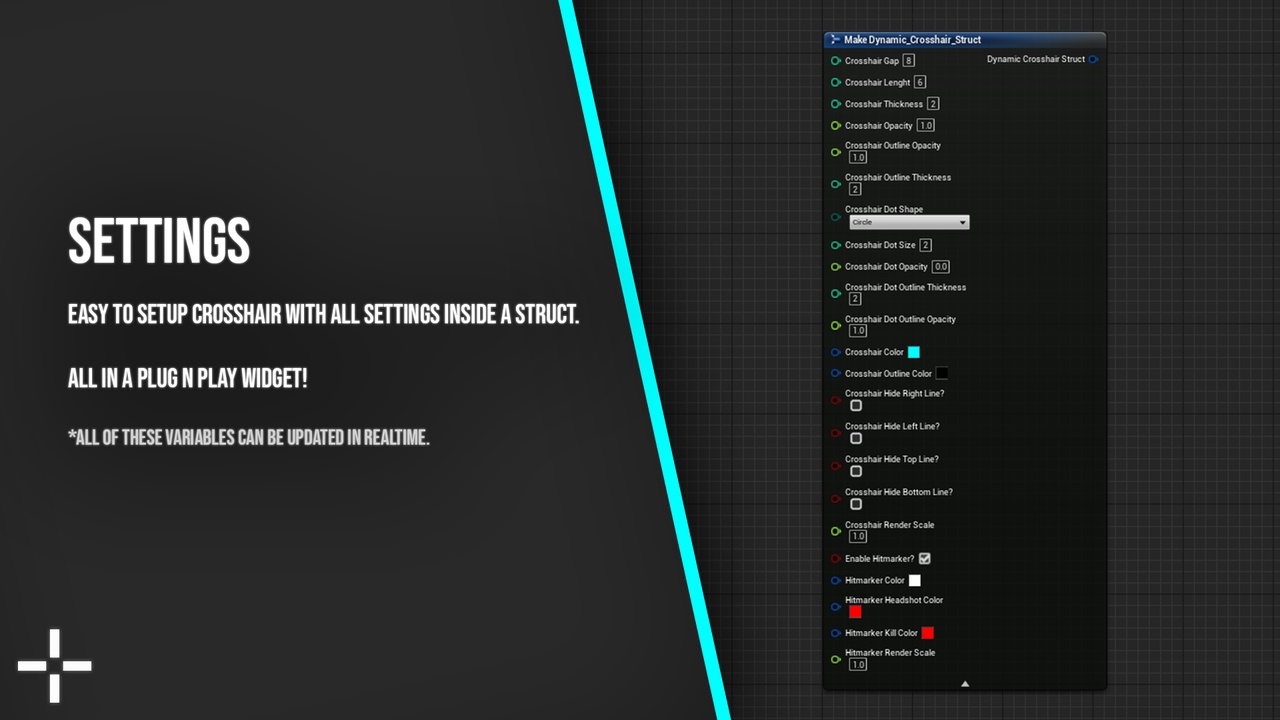 Media 1 for listing Dynamic Crosshair Widget