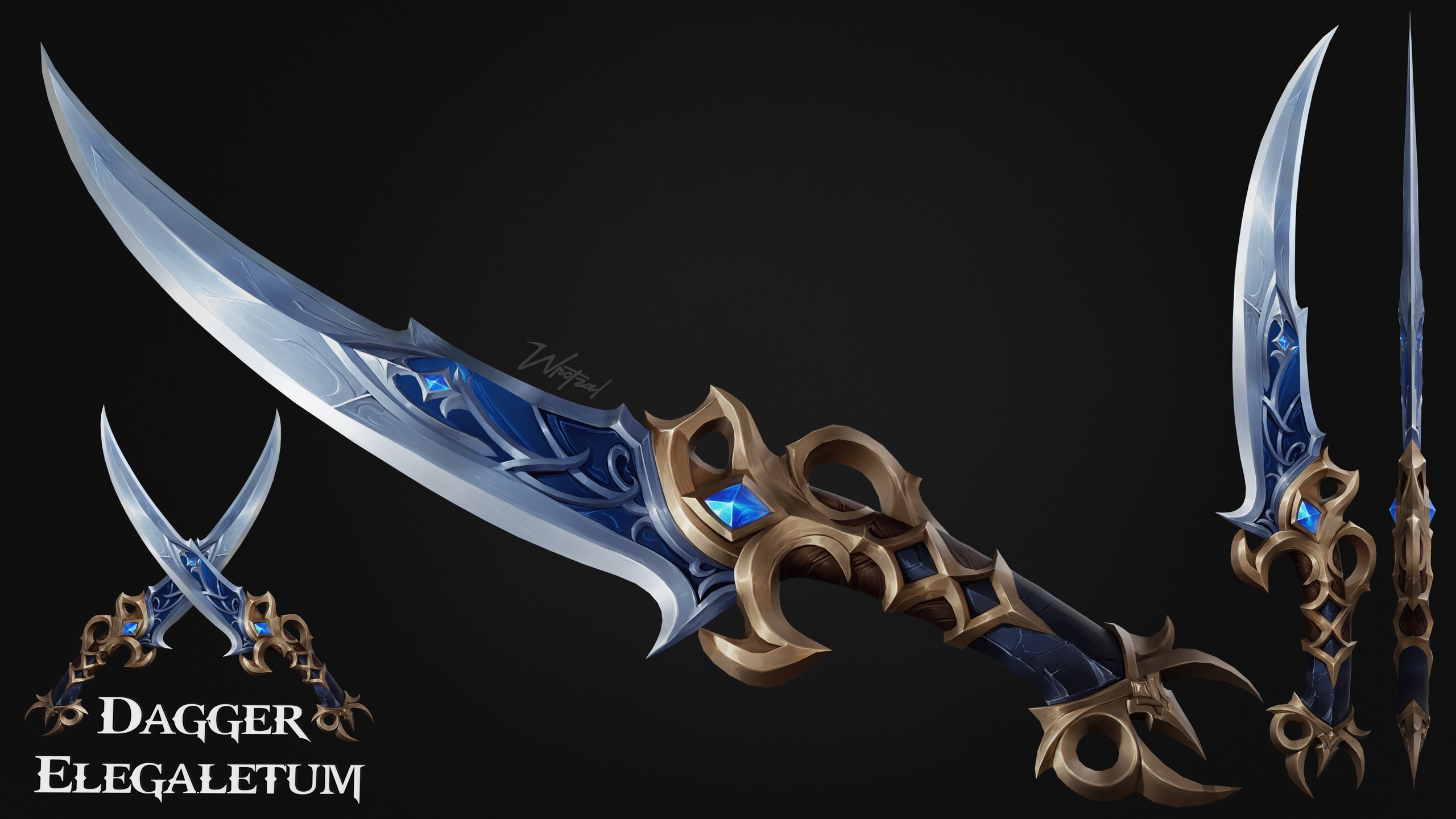 Media 1 for listing Dagger Elegaletum [Stylized Fantasy]