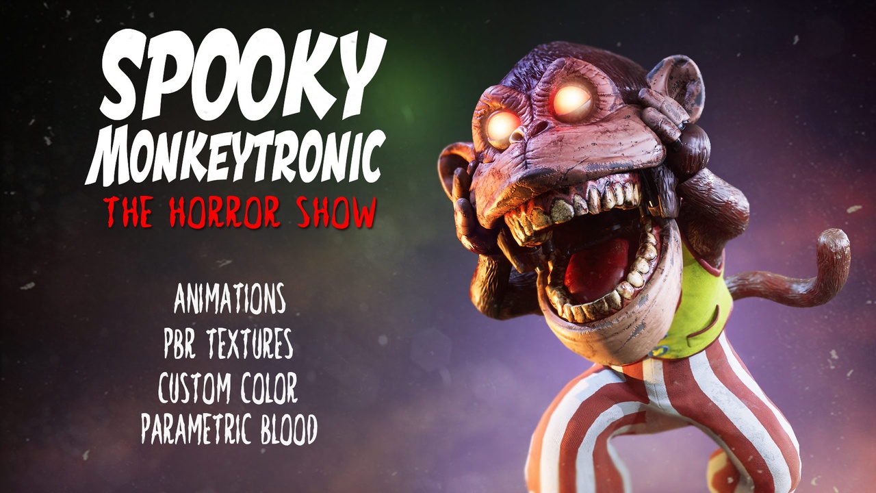 Media 1 for listing Spooky Monkeytronic