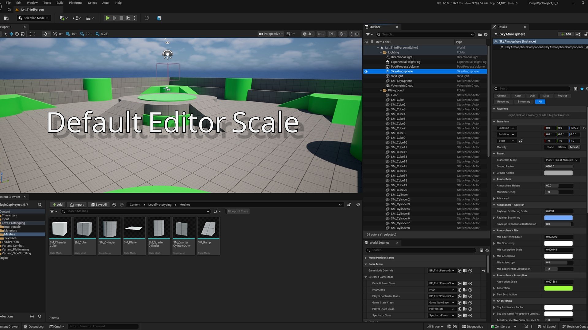 Dynamic Editor Scale | Fab