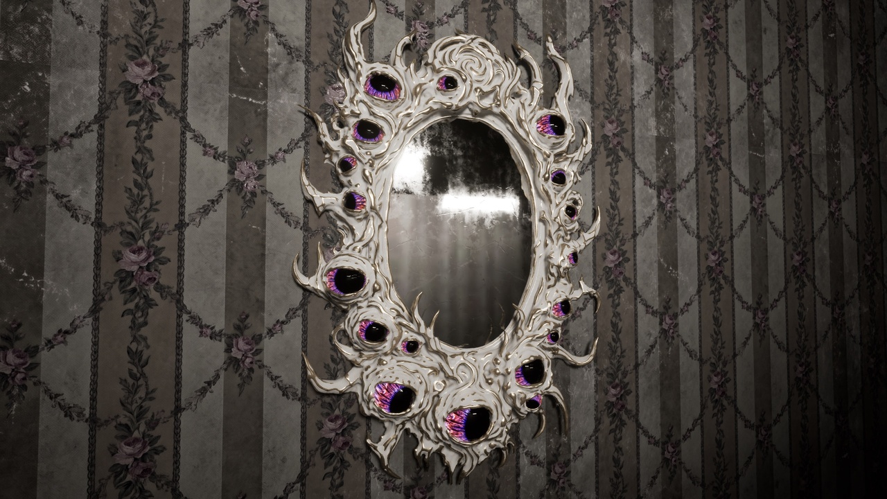 Media 1 for listing Animated Horror Mirror