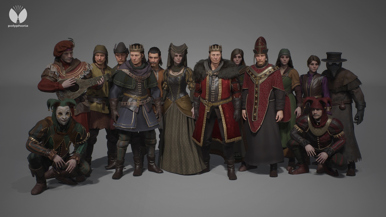 Media 1 for listing Modular Medieval NPC V2 - Metahuman