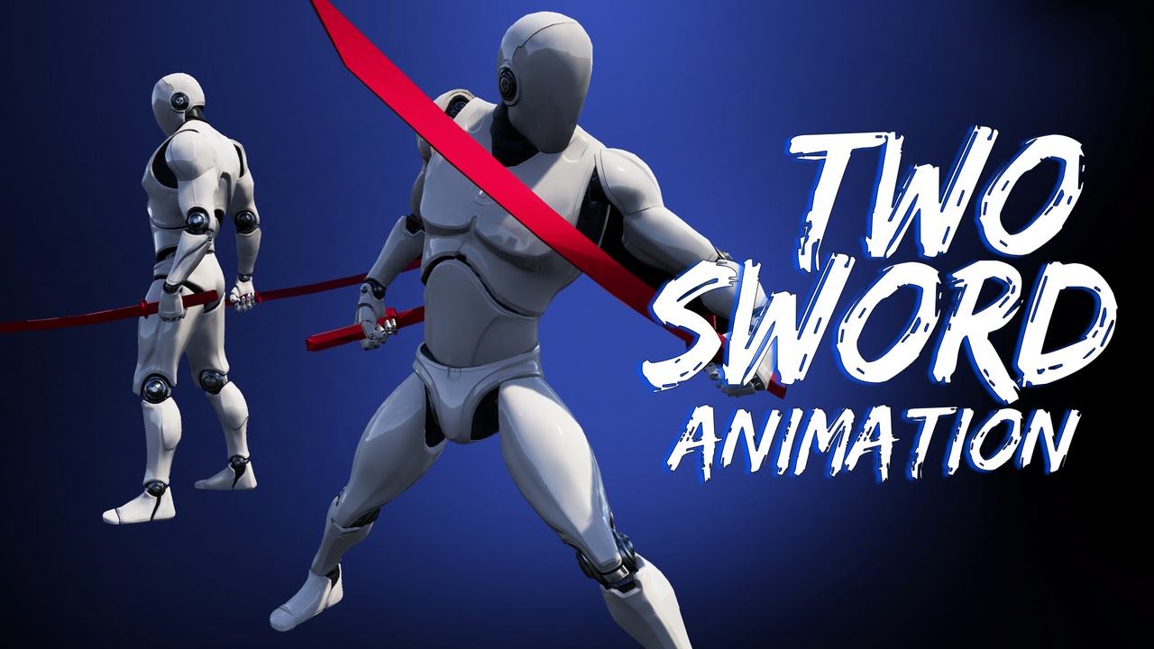 Media 1 for listing Two Sword AnimSet
