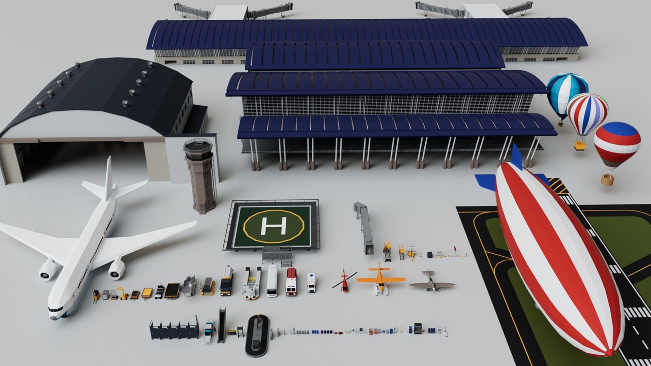 Media 1 for listing Airport Mega Collection Pack