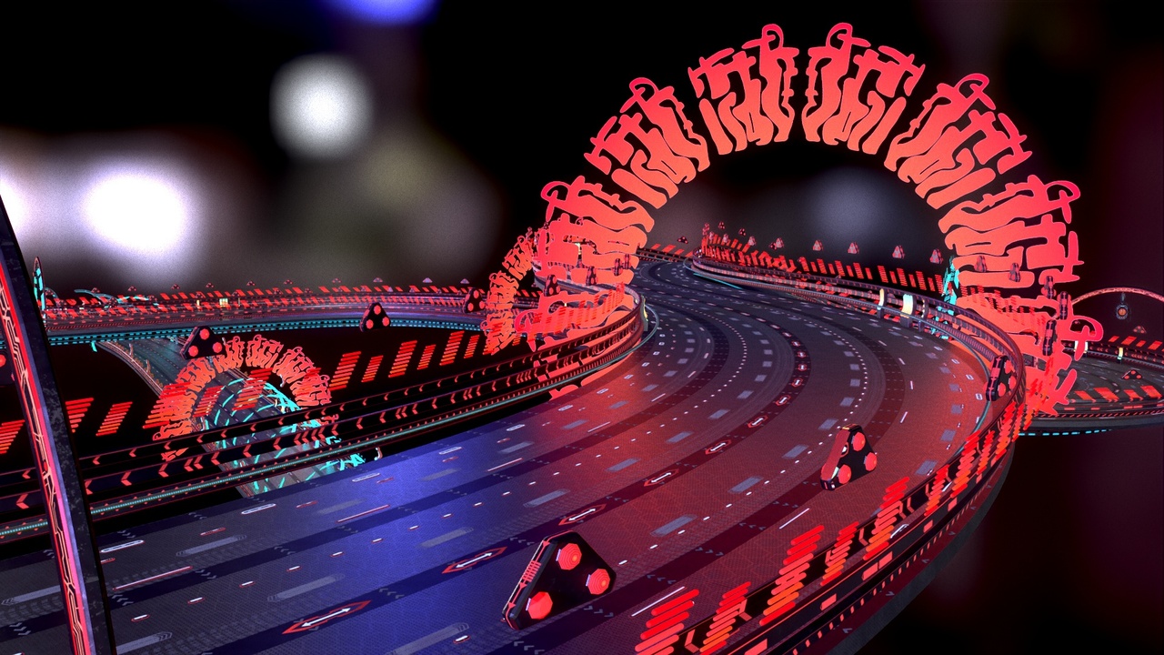 Media 1 for listing Sci Fi Road Ver 02