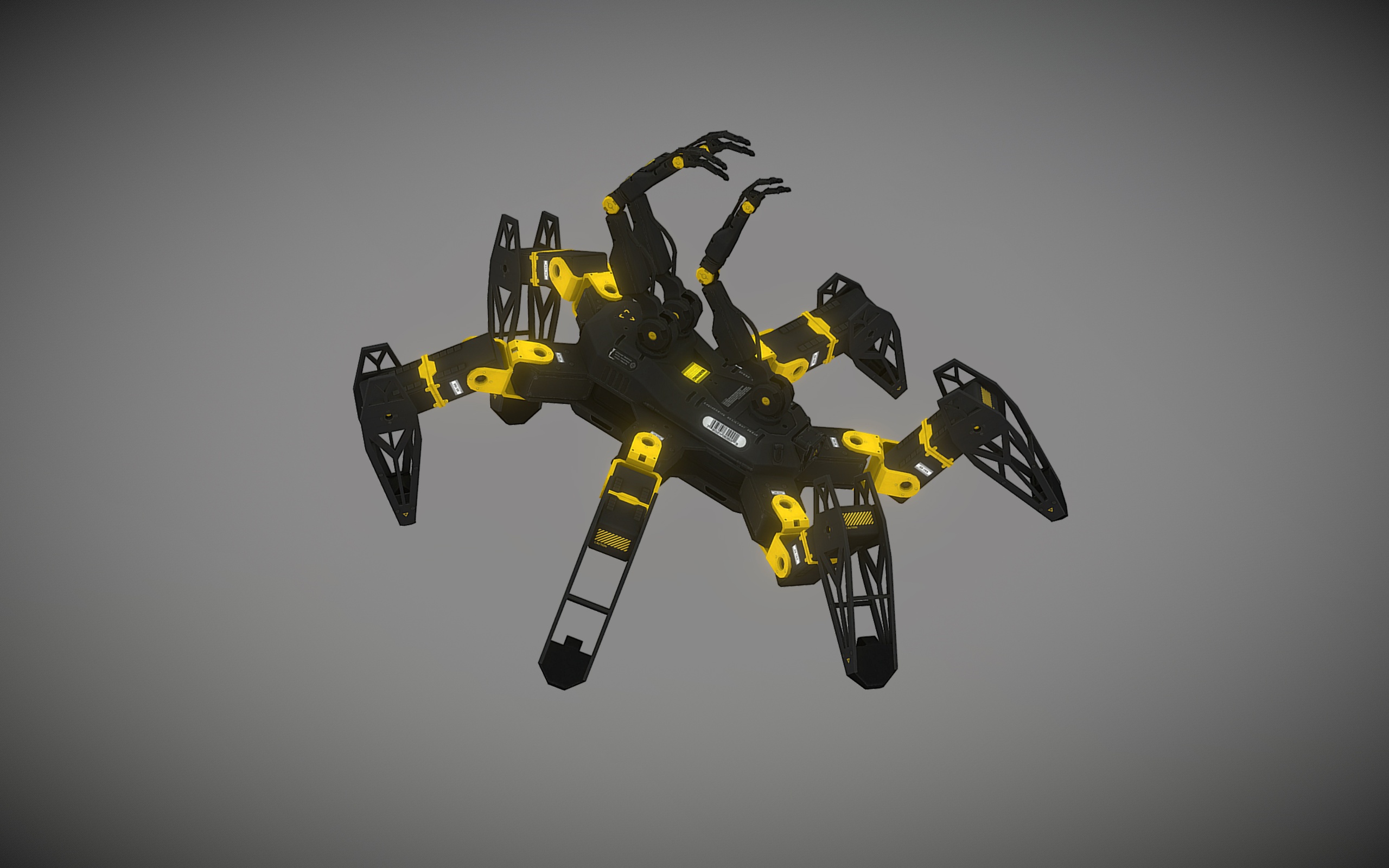 Media 1 for listing Character: Engineering Drone Hexapod Spider