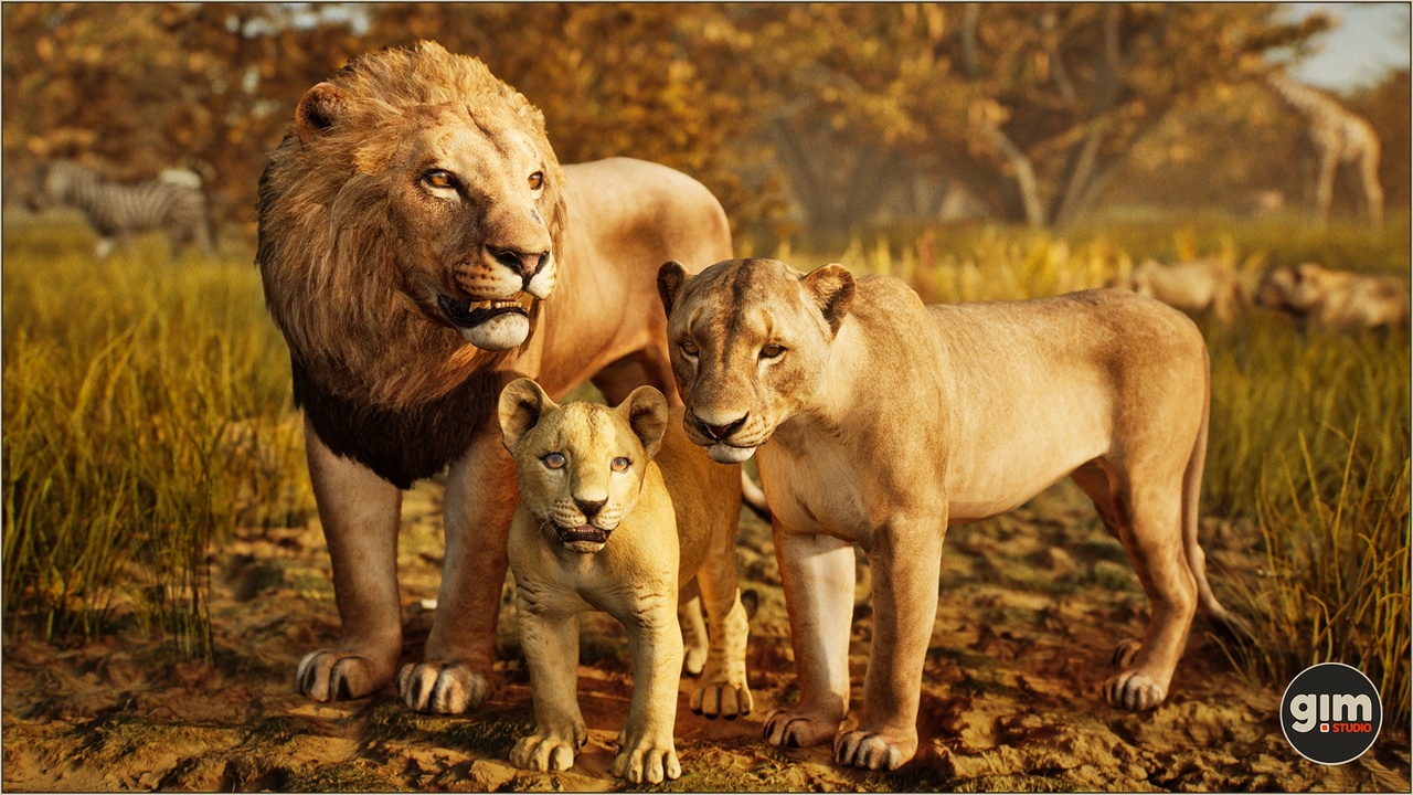 Animalia - Lion (pack)   제품 등록을 위한 미디어 1개