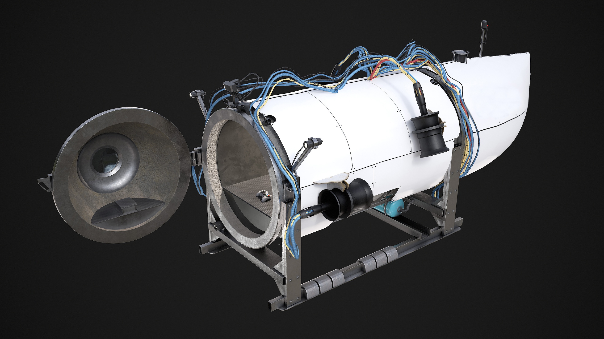 Media 1 for listing Advanced Deep Sea Submersible - With Interior