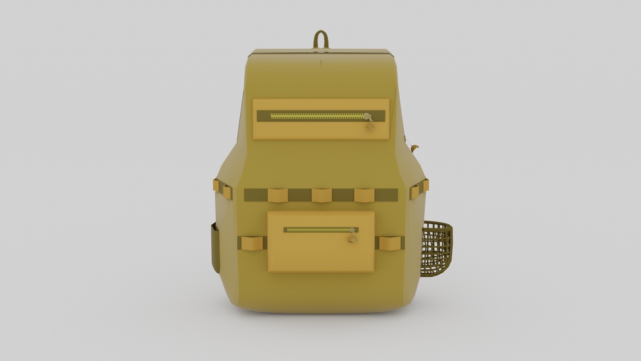 Media 1 for listing Medium poly backpack