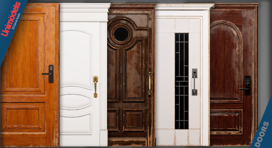 Doors Vol. 6 – Modular Interactive Door System | Fab