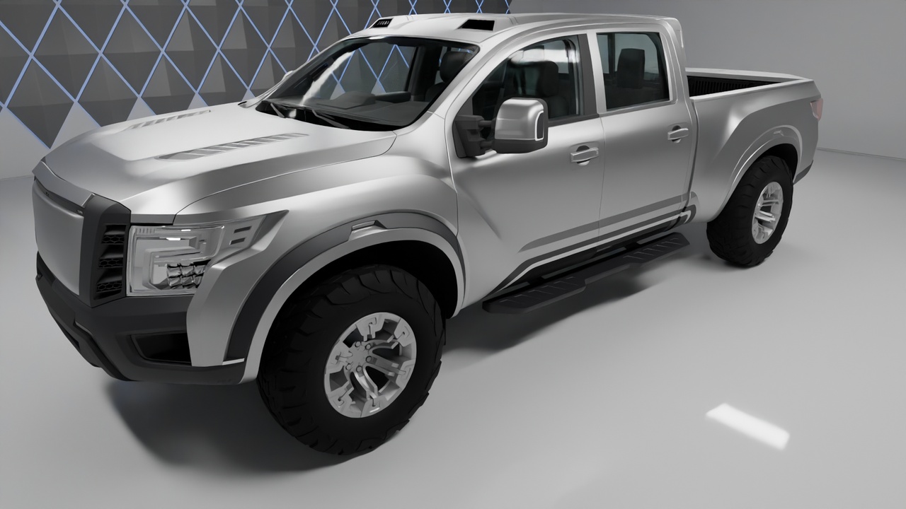 Media 1 for listing Driveable pick up Car 44 (UE4 & UE5+FBX)