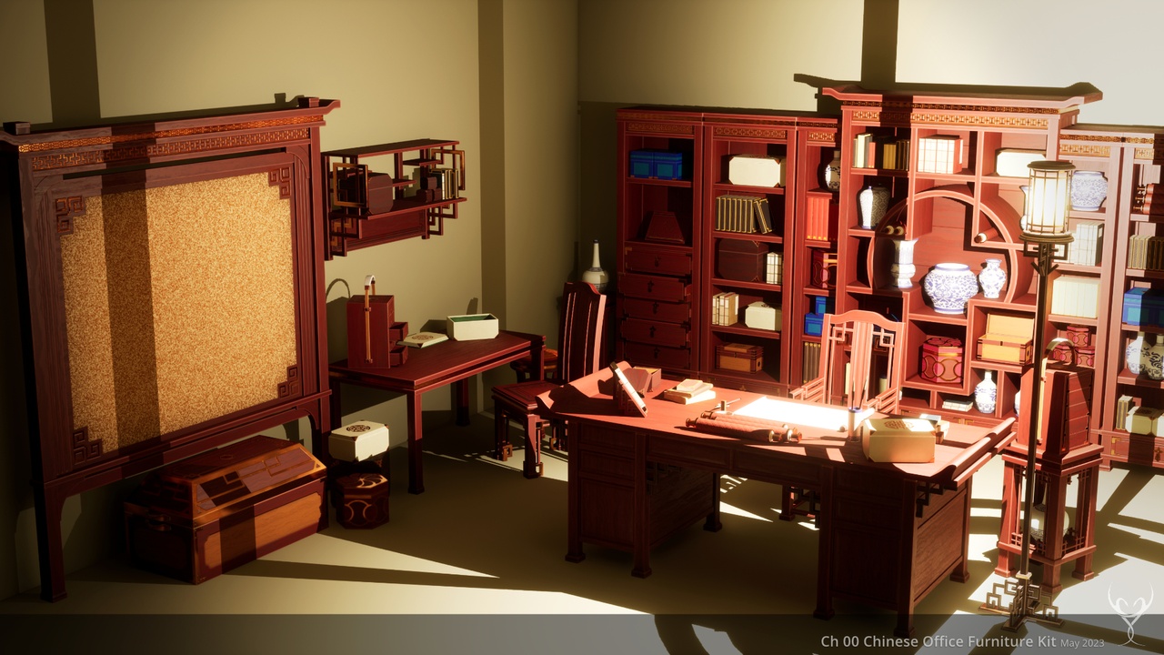 Media 1 for listing Chinese Office Furniture Kit