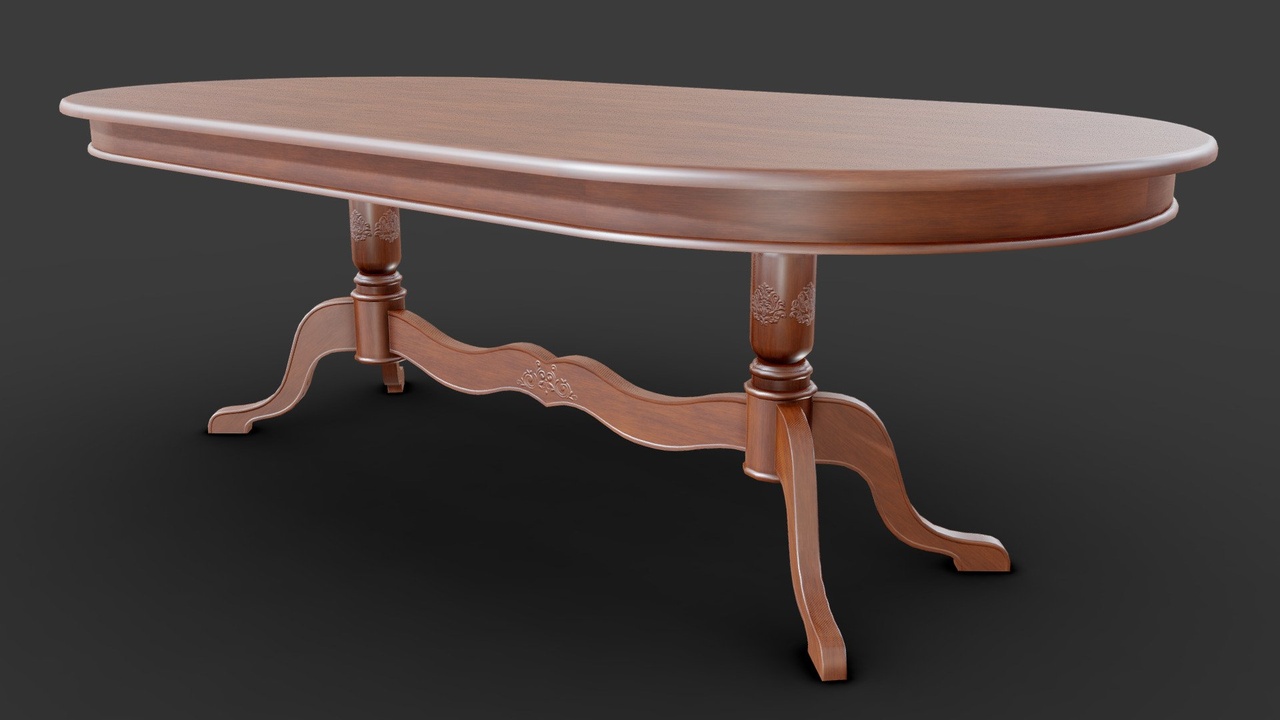 Media 1 for listing Antique Mahogany Dining Table