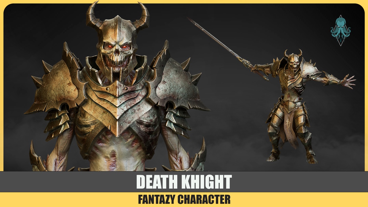 Media 1 for listing Modular Fantasy Character Death Knight