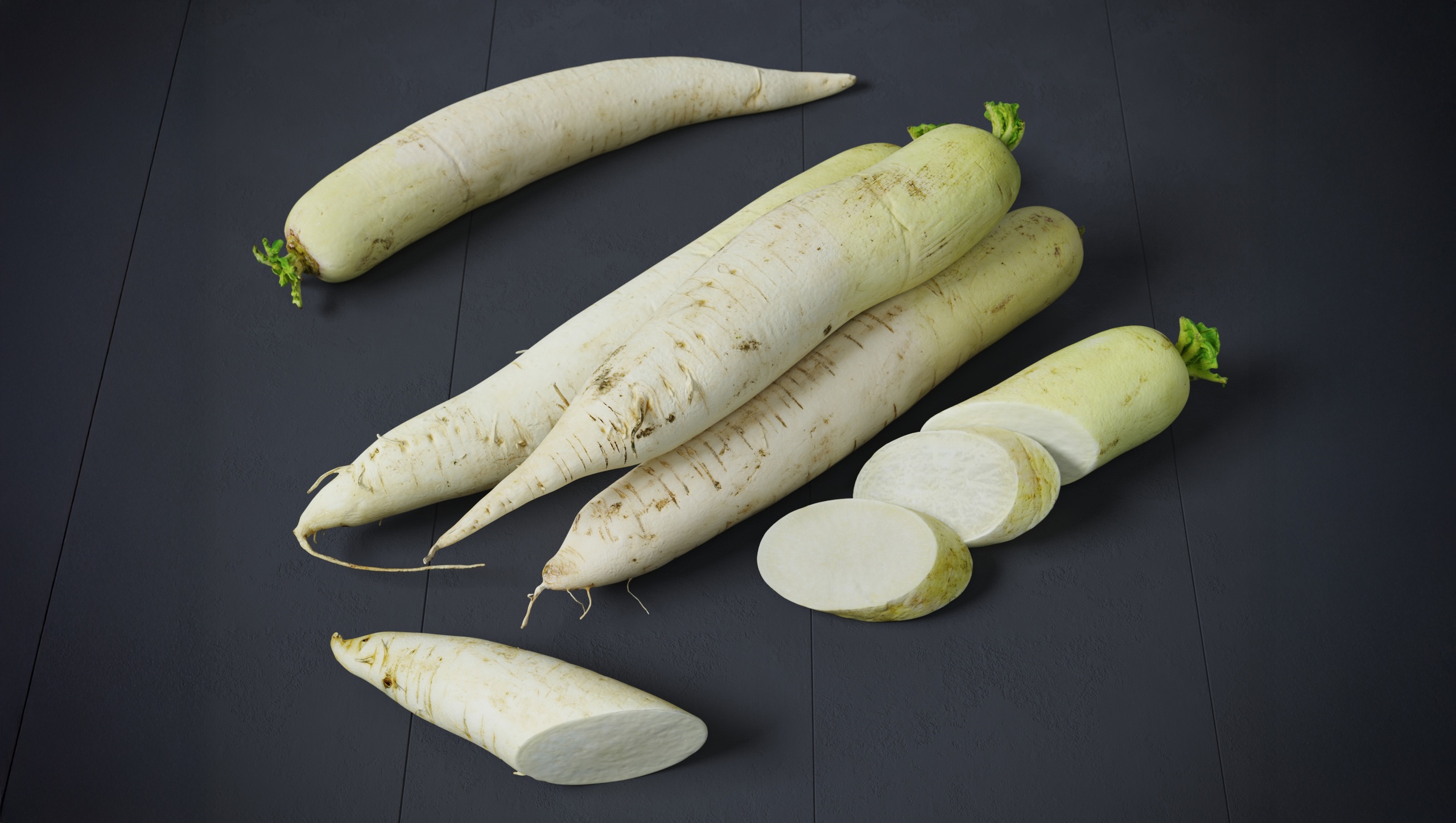 Media 1 for listing Daikon Radish White Radish