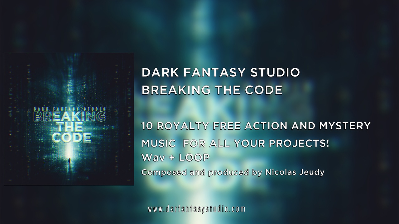 Media 1 for listing Dark Fantasy Studio- Breaking the code - action and mystery music
