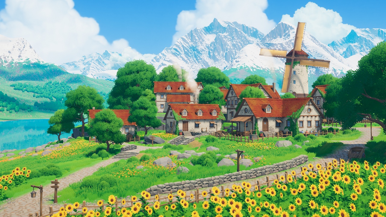 Media 1 for listing Lakefell - Stylized Fantasy Village