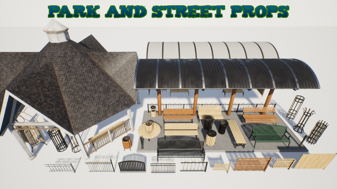 商品 Park and Street Props 的媒体 1