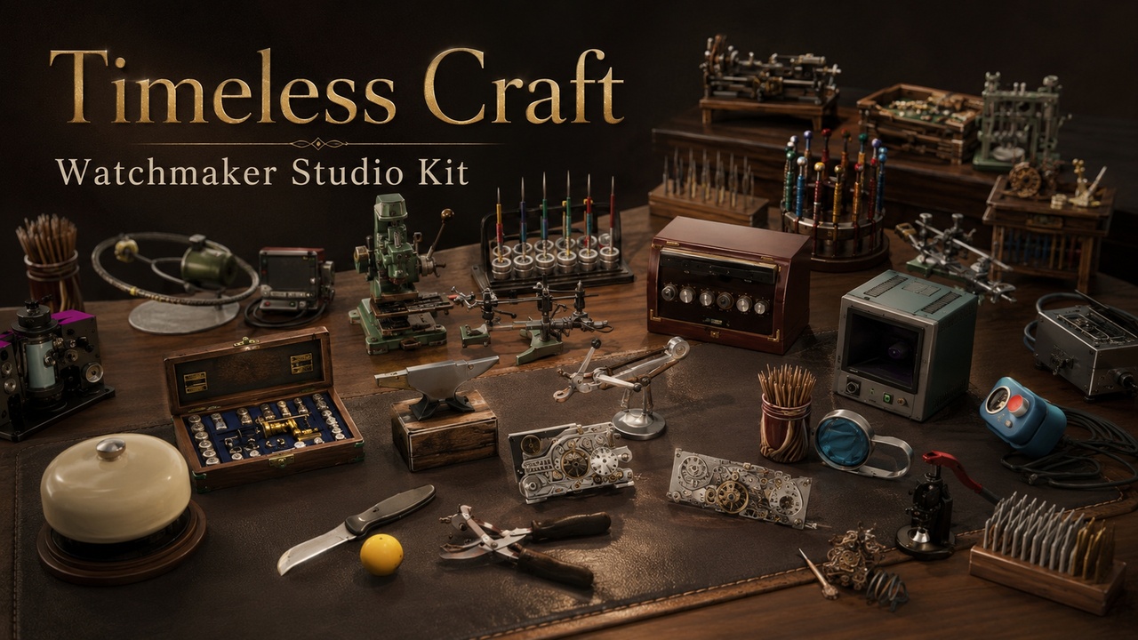 Media 1 for listing Timeless Craft: Watchmaker Studio Kit