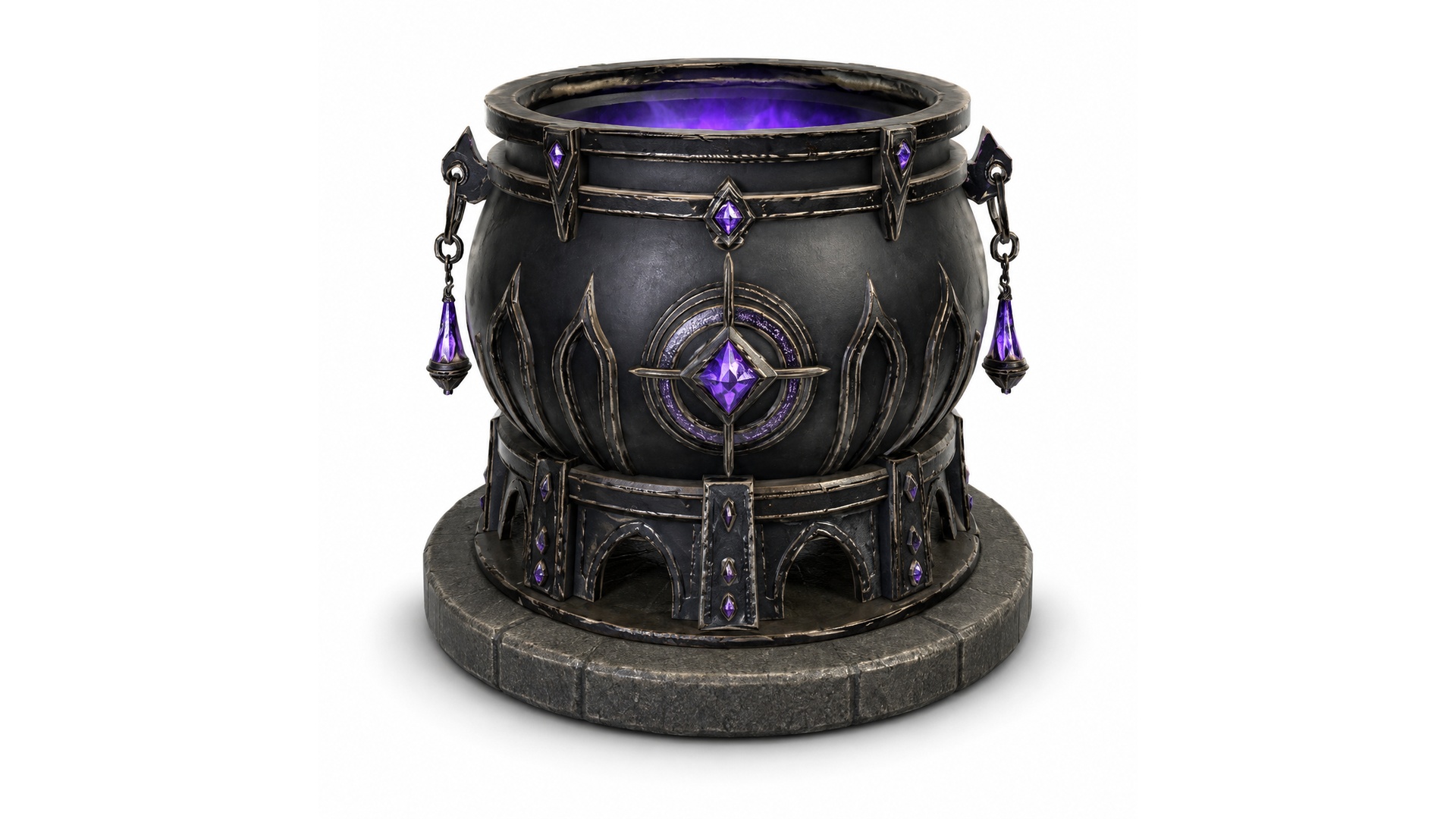Fantasy Arcane Ritual Cauldron preview