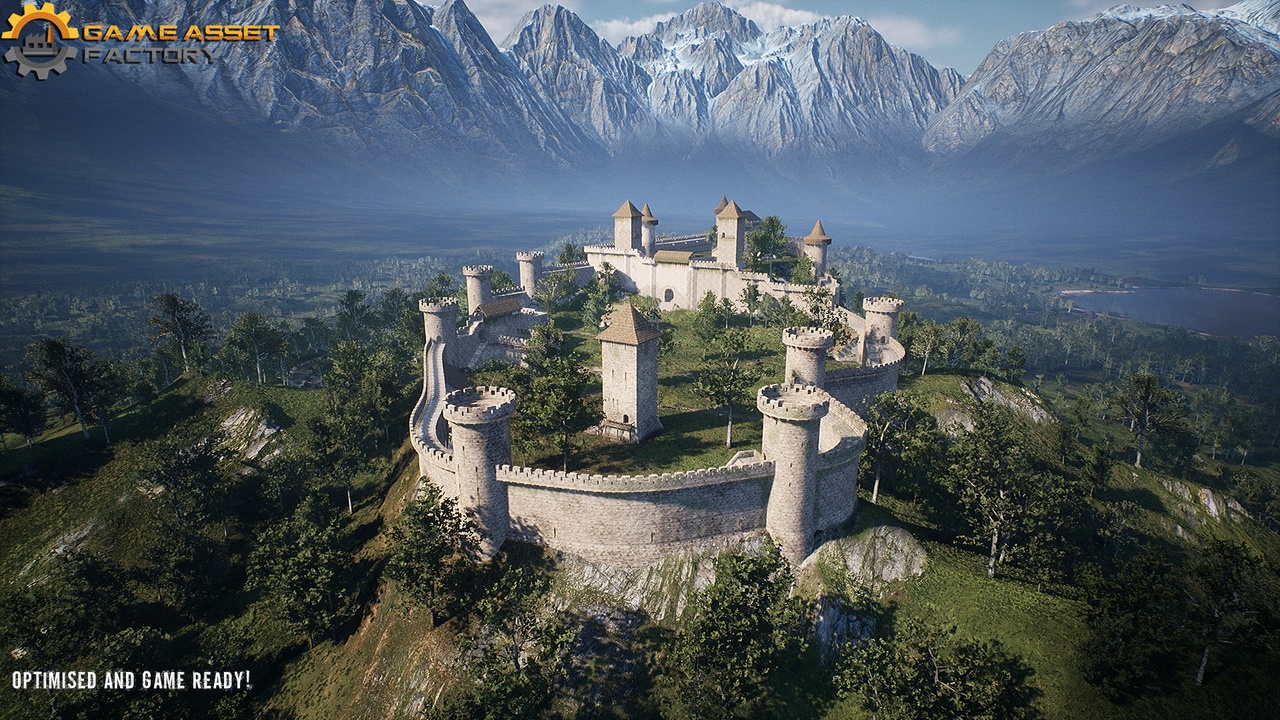 商品 Medieval Castle Modular Vol 1 的媒体 1