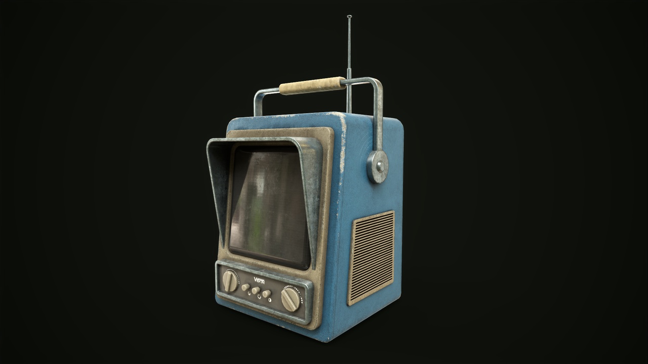 Multimedia 1 para anuncio Retrofuturistic  TV