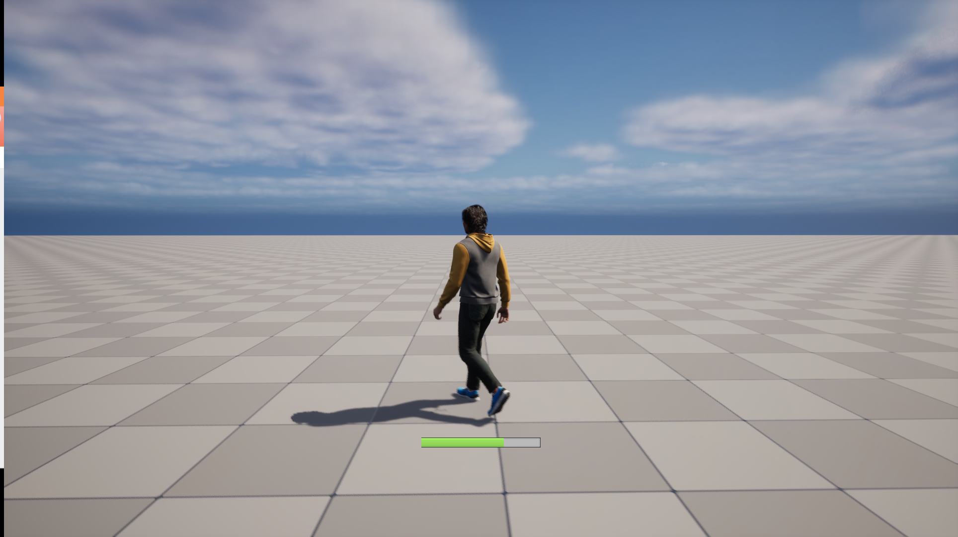 Basic locomotion system for MH skeleton | Fab